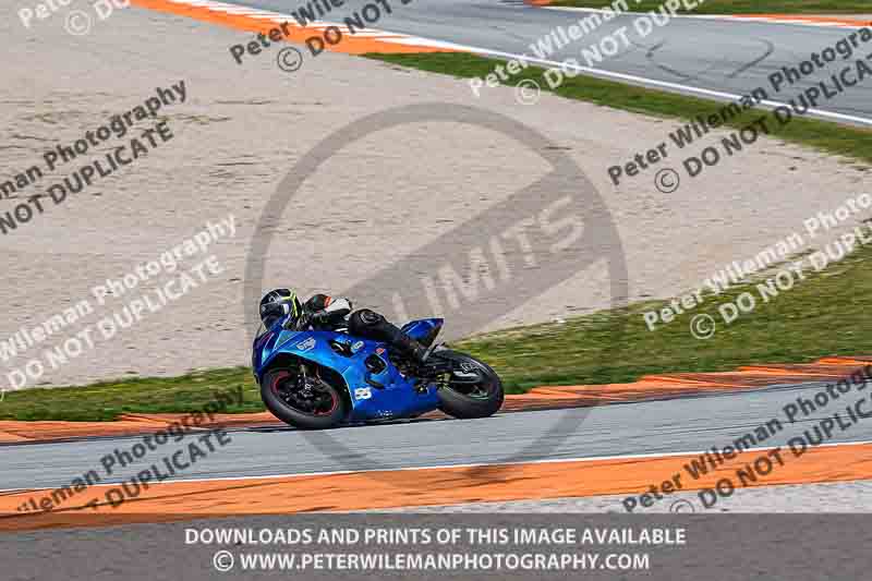 march 2018;motorbikes;no limits;peter wileman photography;portugal;trackday digital images;valencia